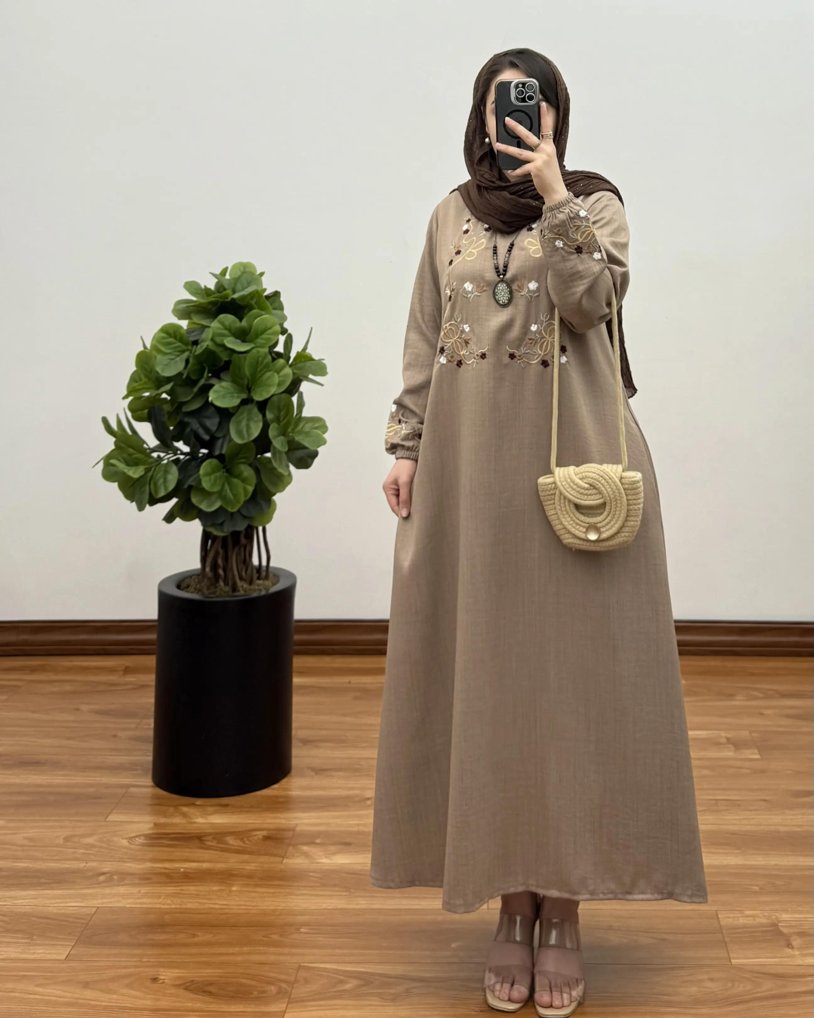 کفتان بلند تابستانی مدل رز